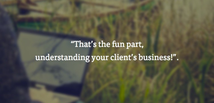 understanding your clients business