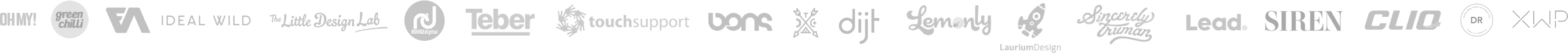 Logos of companies winning more business with Nusii