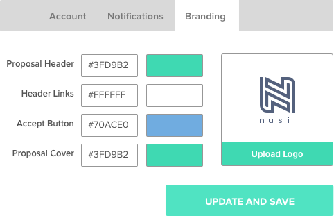 Set up your branding